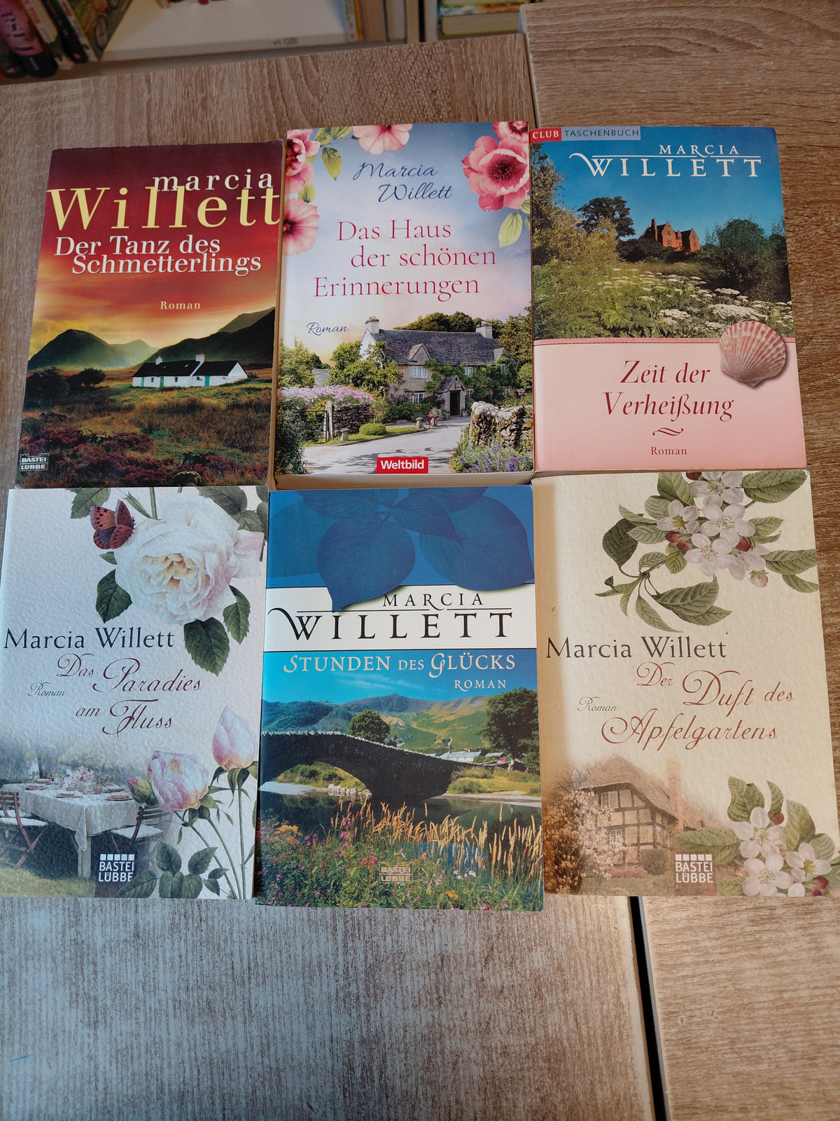 6 Taschenbücher von Marcia Willett