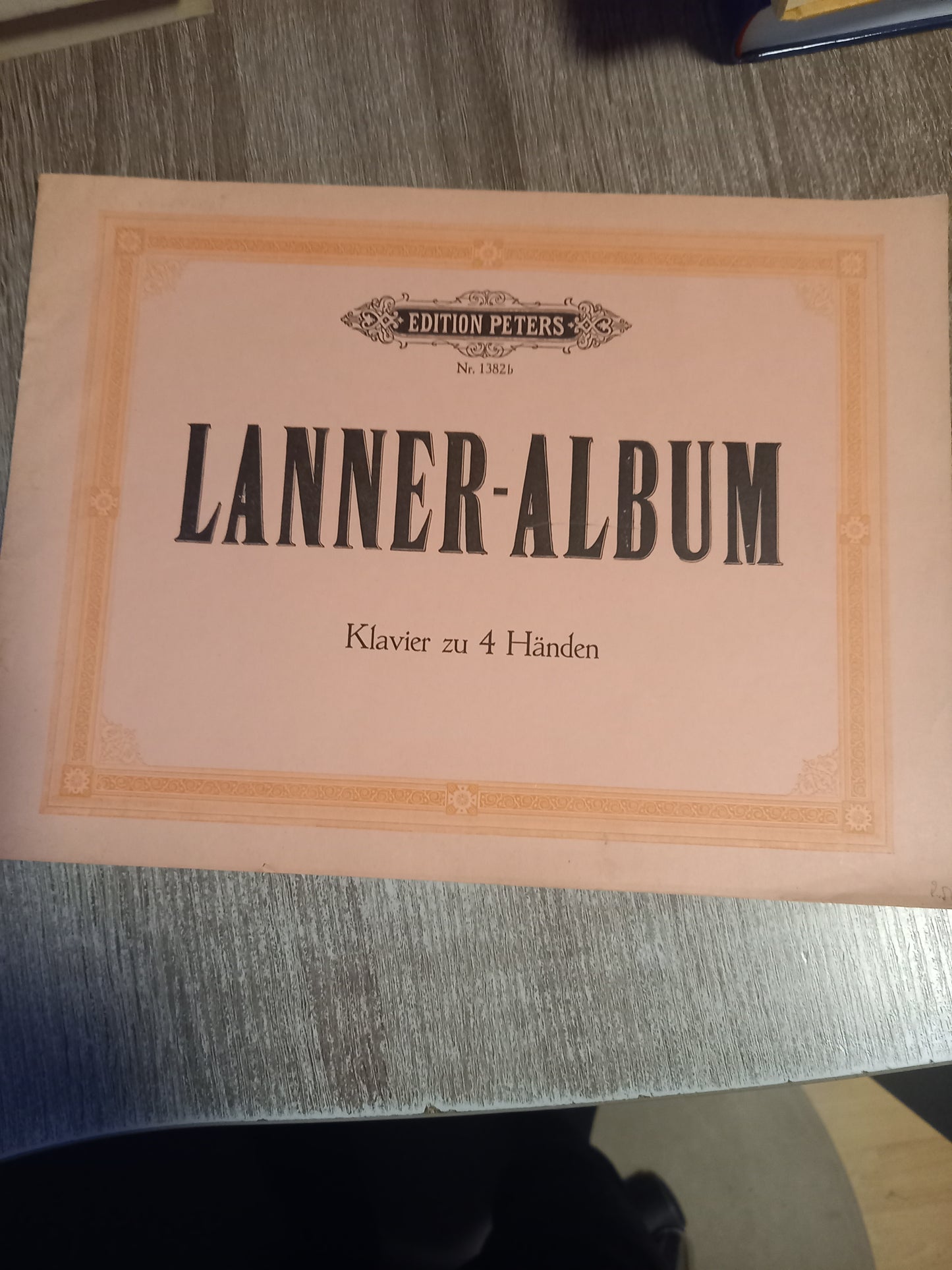 Lanner Album Klavier zu vier Händen 1382b