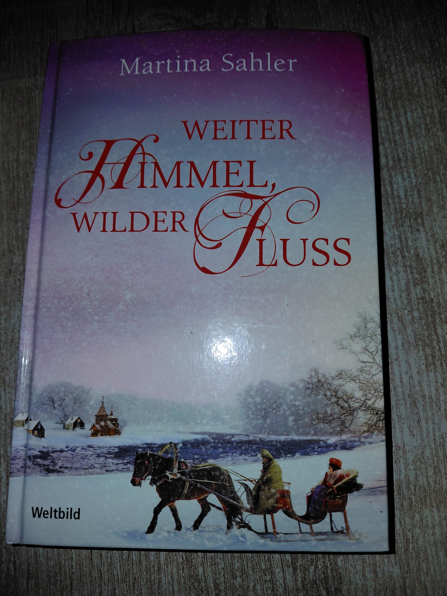 Weiter Himmel wilder Fluss von Sahler Weltbild