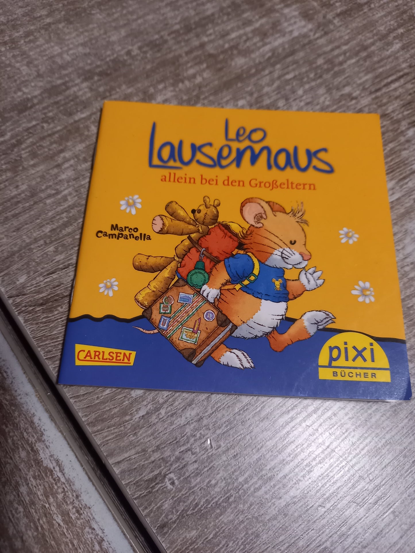 Leo Lausemaus allein bei den Großeltern Pixi 1990