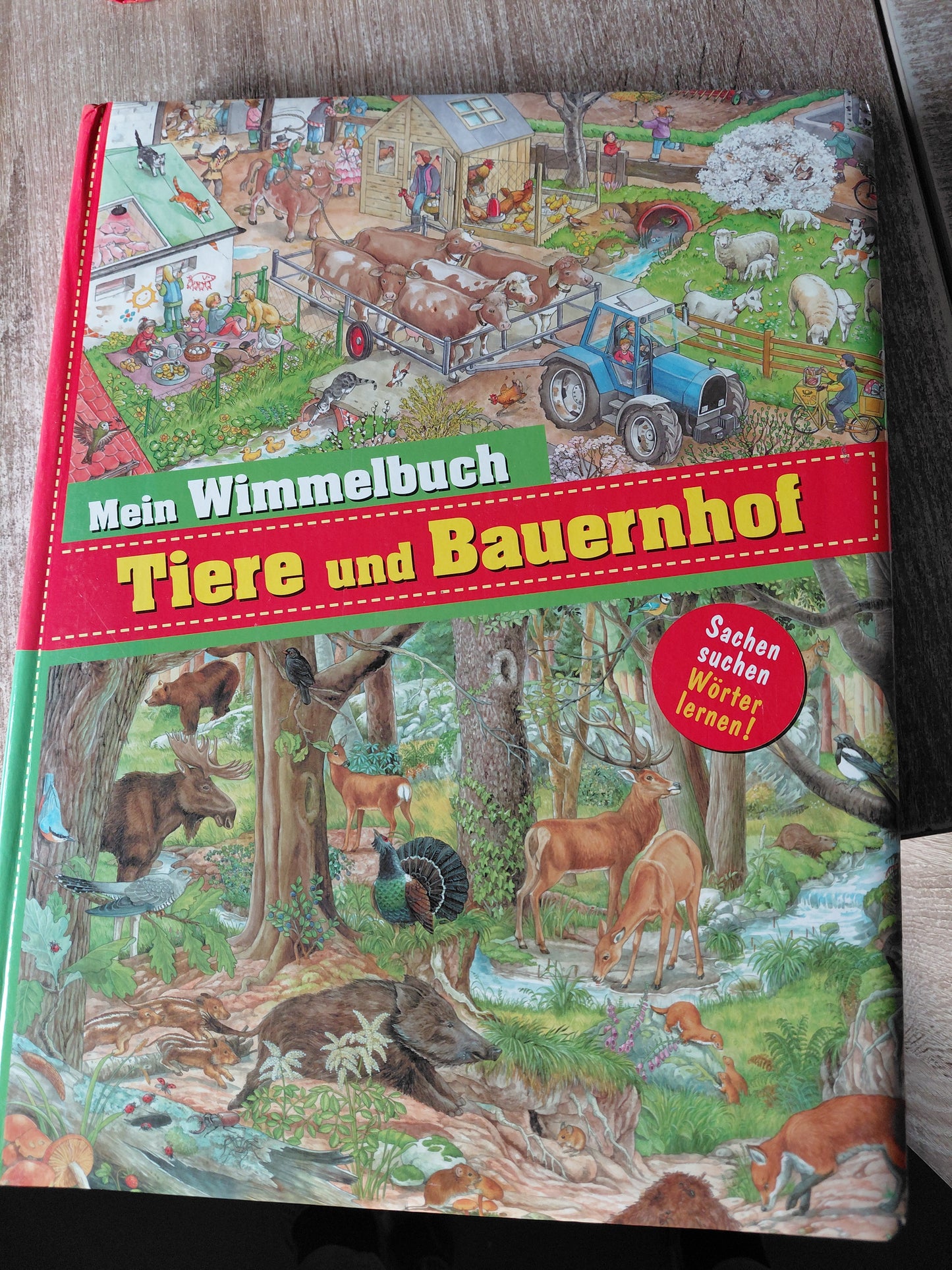 Mein Wimmelbuch Tiere und Bauernhof von Anne Suess