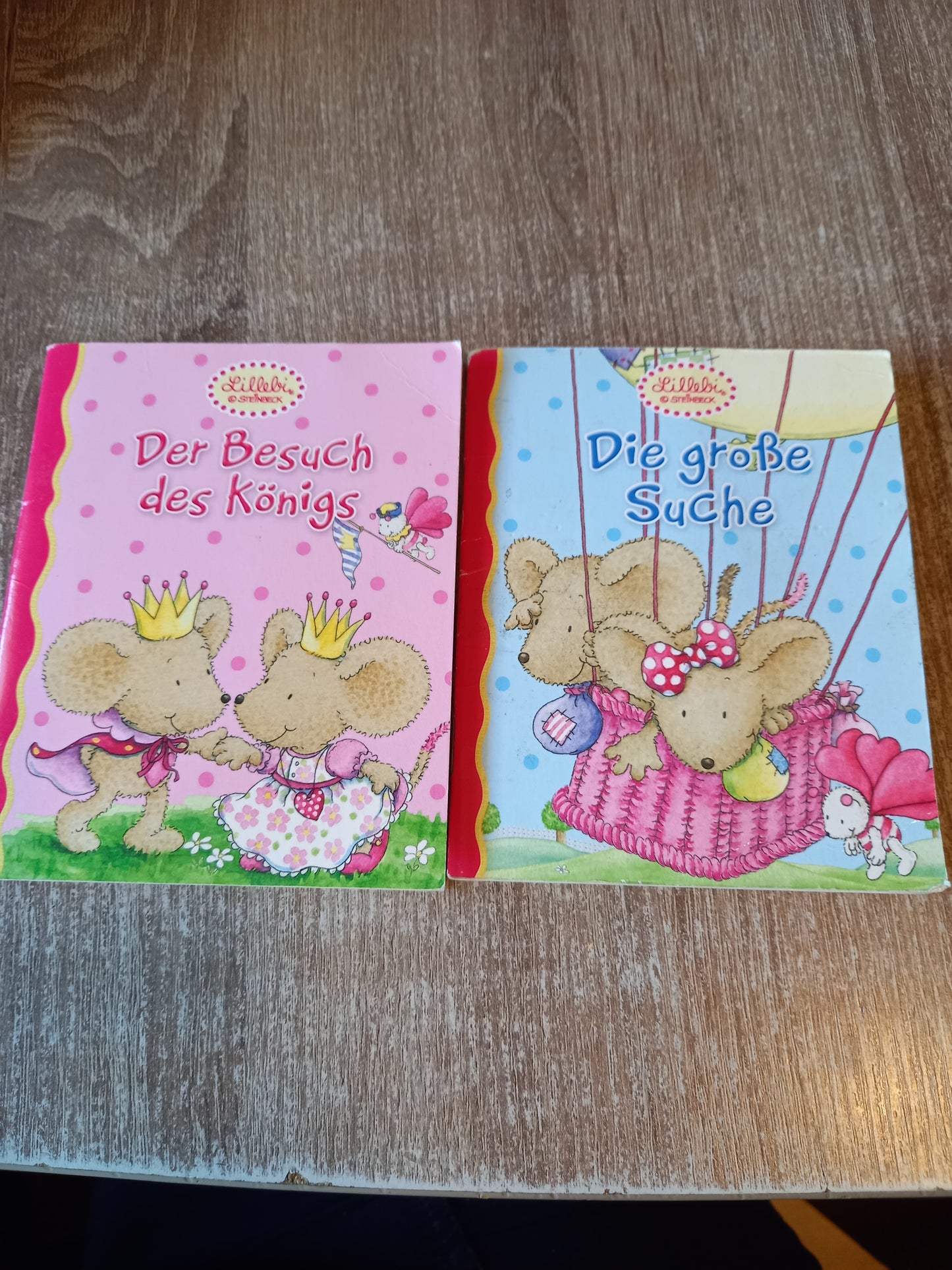 2 Hefte von Lillebi 1 Der Besuch des Königs 2 Die große Suche