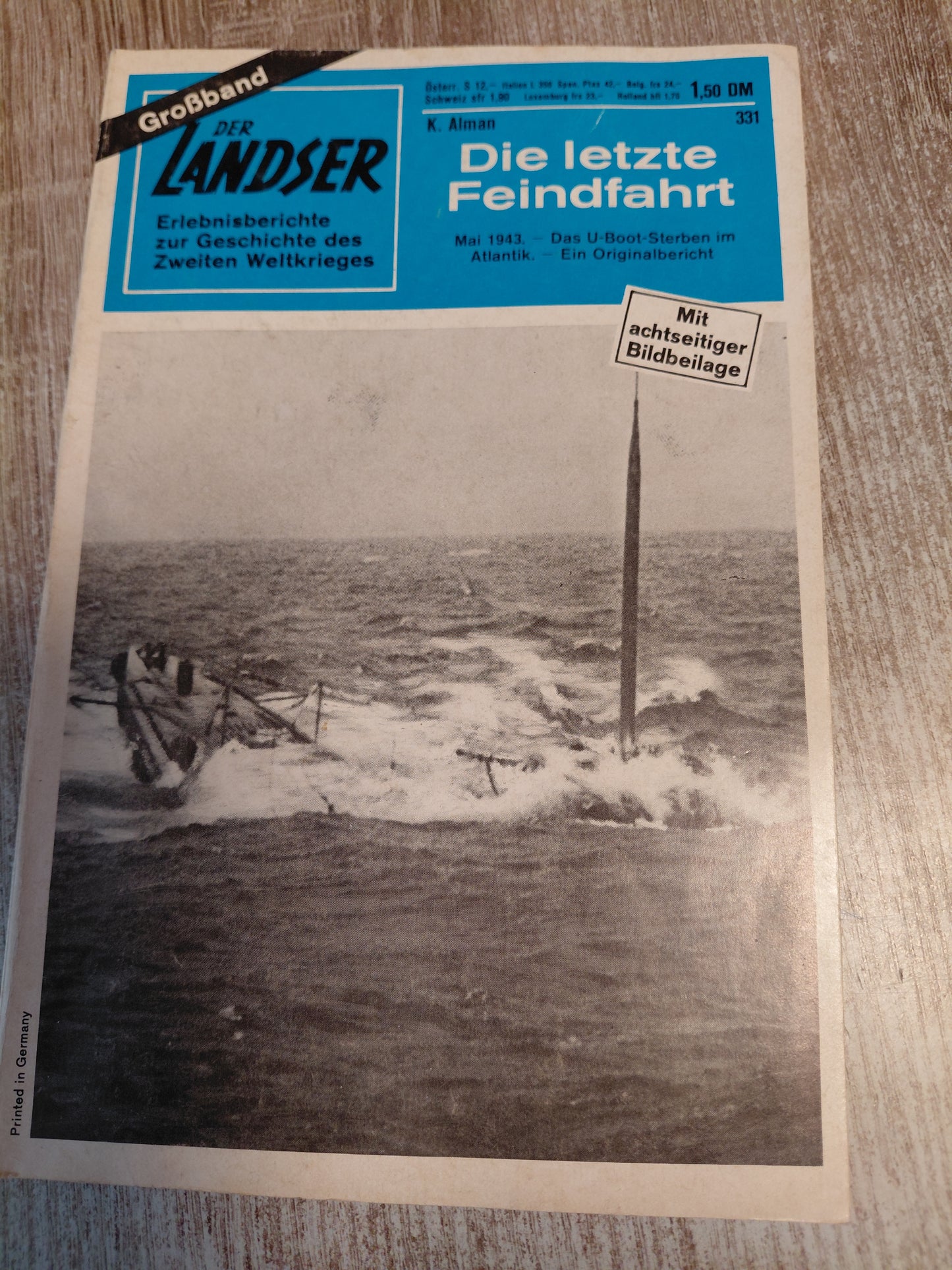 Die letzte Feindfahrt Landser blau 331