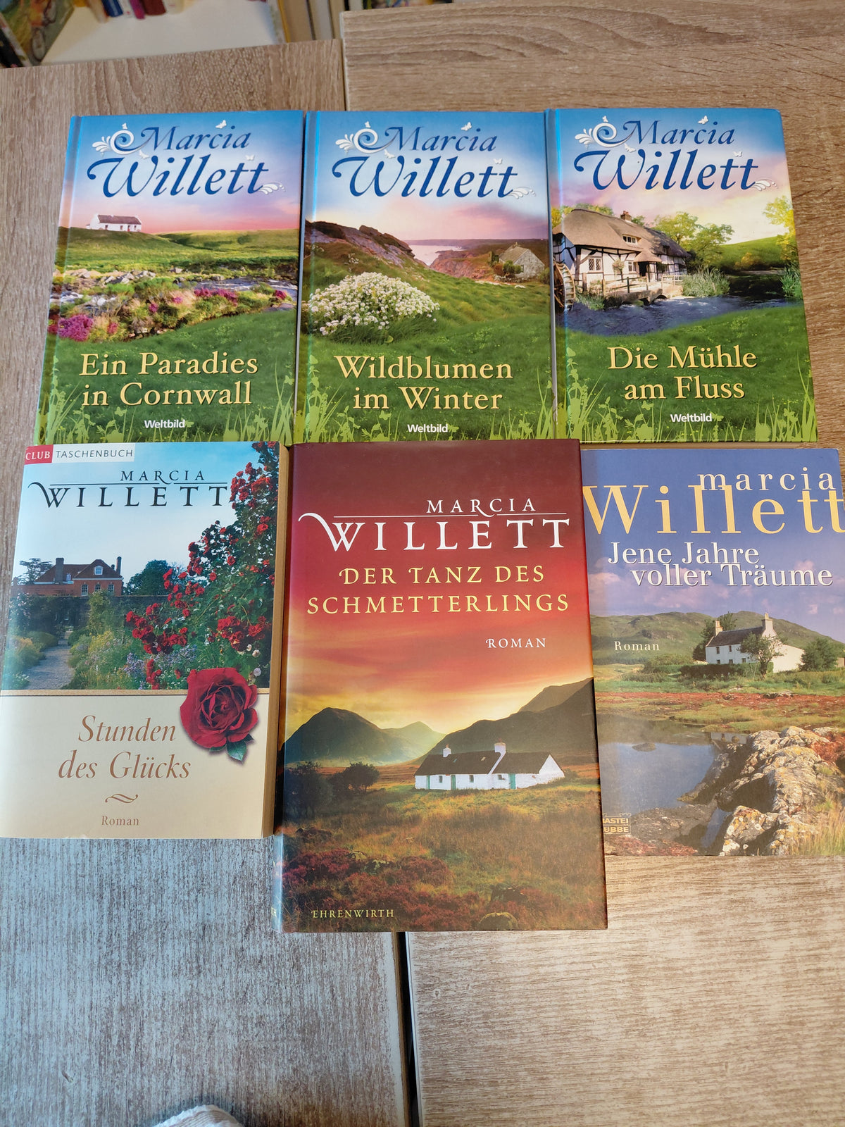 6 Bände von Marcia Willett