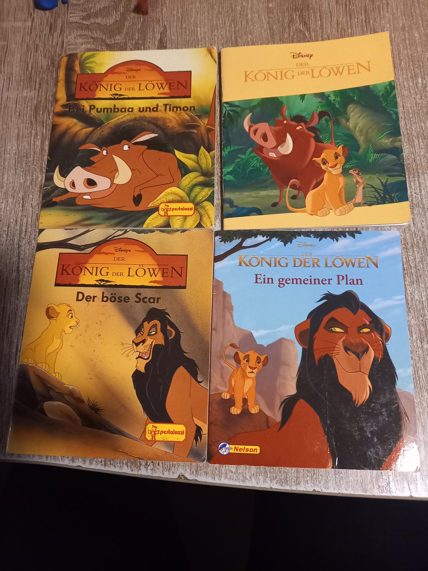 Der König der Löwen Bei Pumbaa und Timon Der böse Scar Ein gemeiner Plan