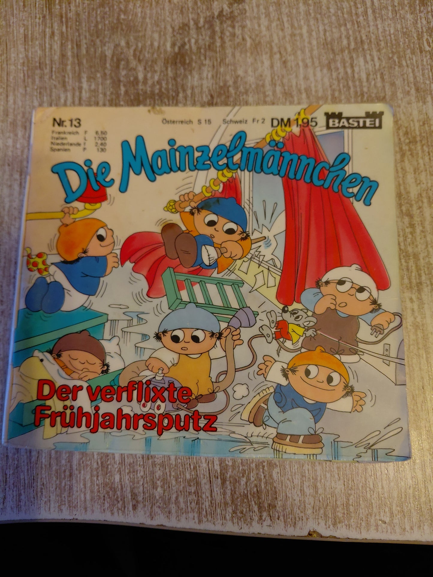Die Mainzelmännchen Bastei Nr 13 Der verflixte Frühjahrsputz