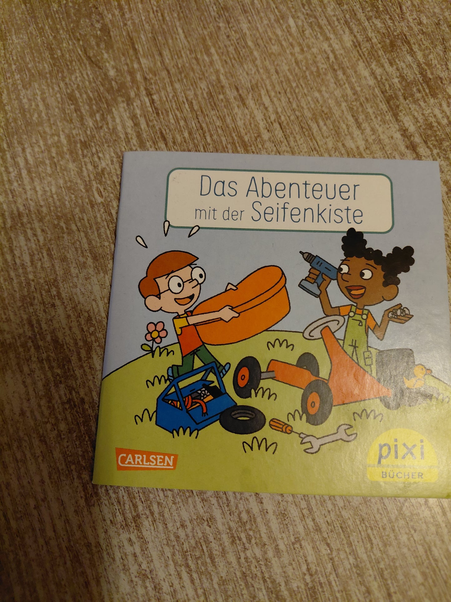 Das Abenteuer mit der Seifenkiste Pixi