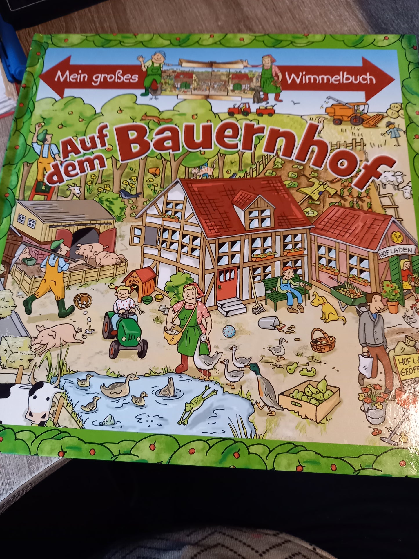Mein großes Wimmelbuch Auf dem Bauernhof