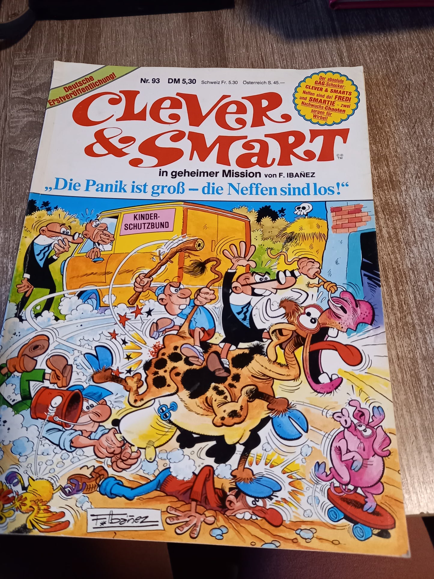 Clever & Smart Die Panik ist groß die Neffen sind los erstveröffentlichung Nr 93