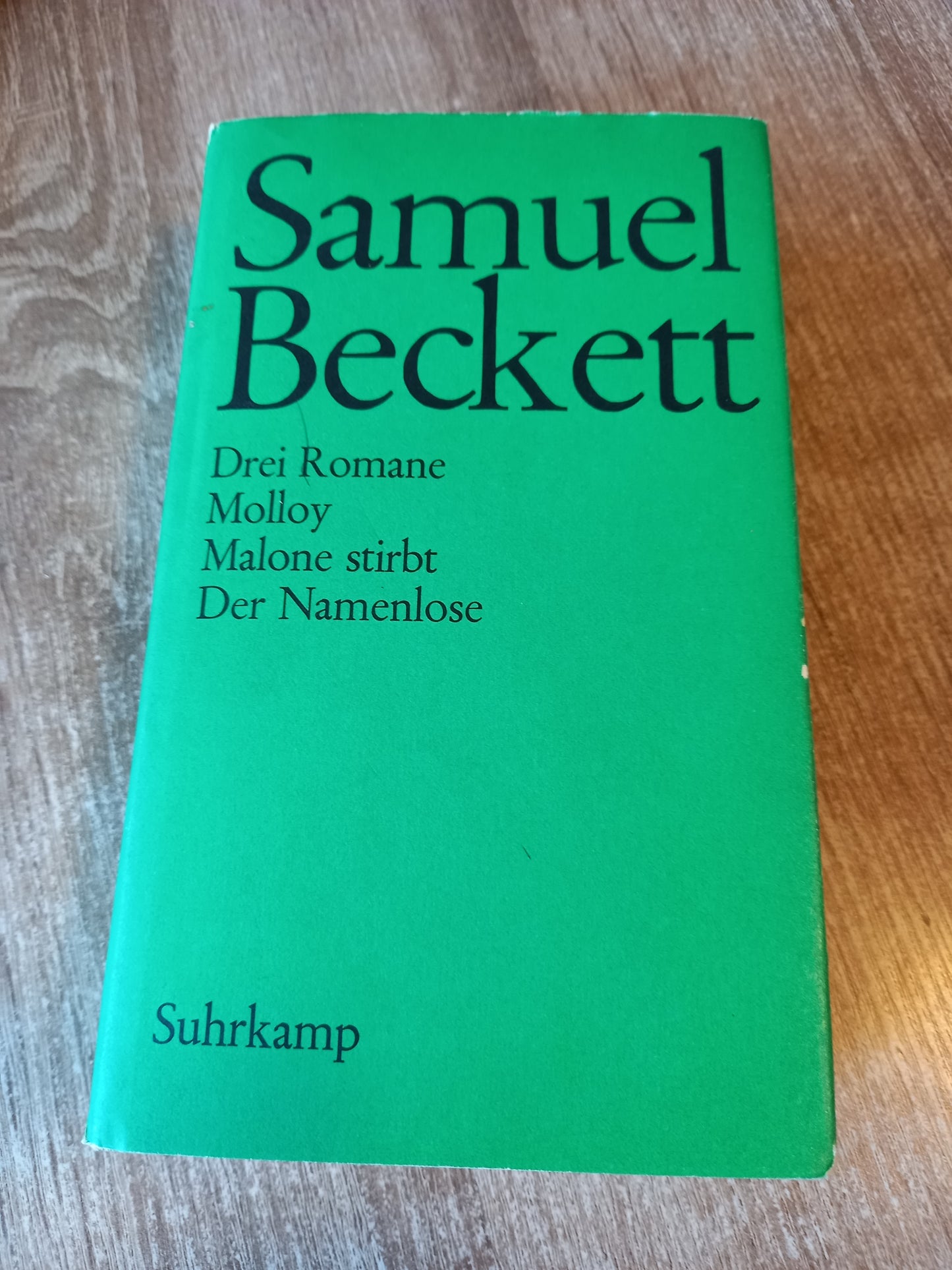 Molloy Malone stirbt Der Namenlose von Beckett