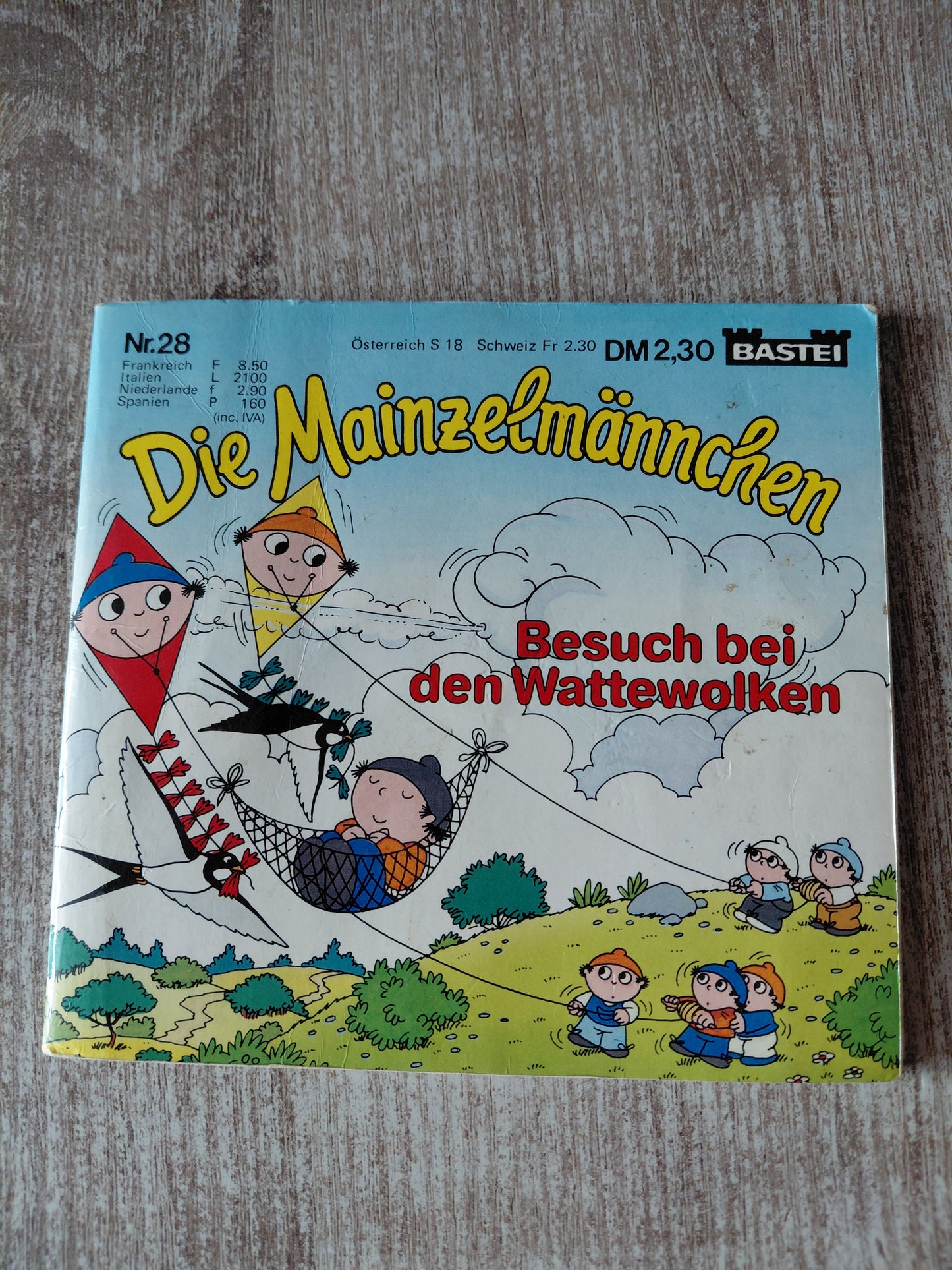 Die Mainzelmännchen Nr 28 Besuch bei den Wattewolken