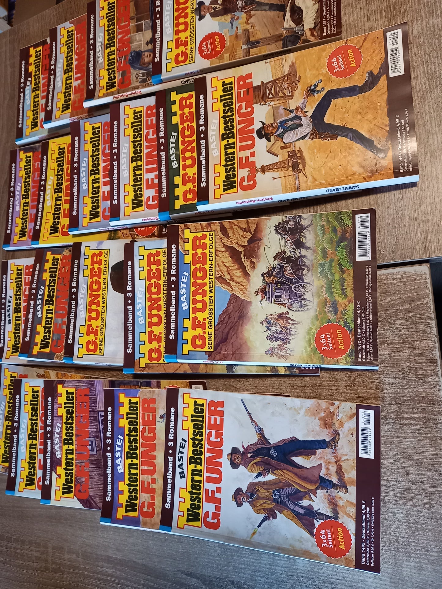 20 Sammelbände Western von Unger