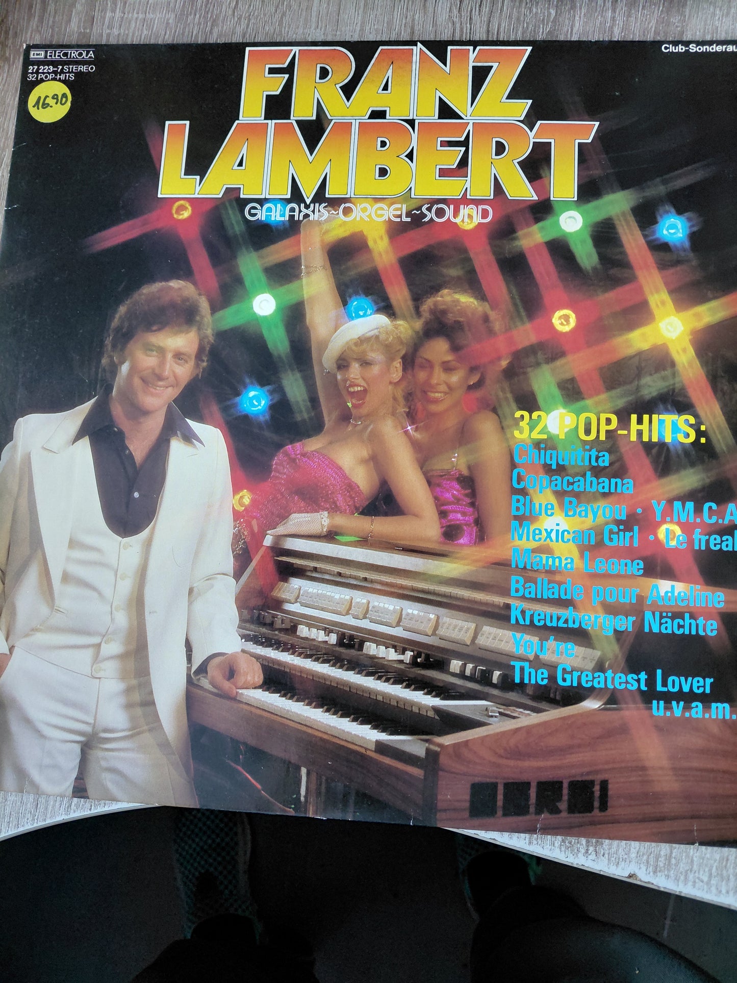 Franz Lambert Galaxis Orgel Sound Vinyl