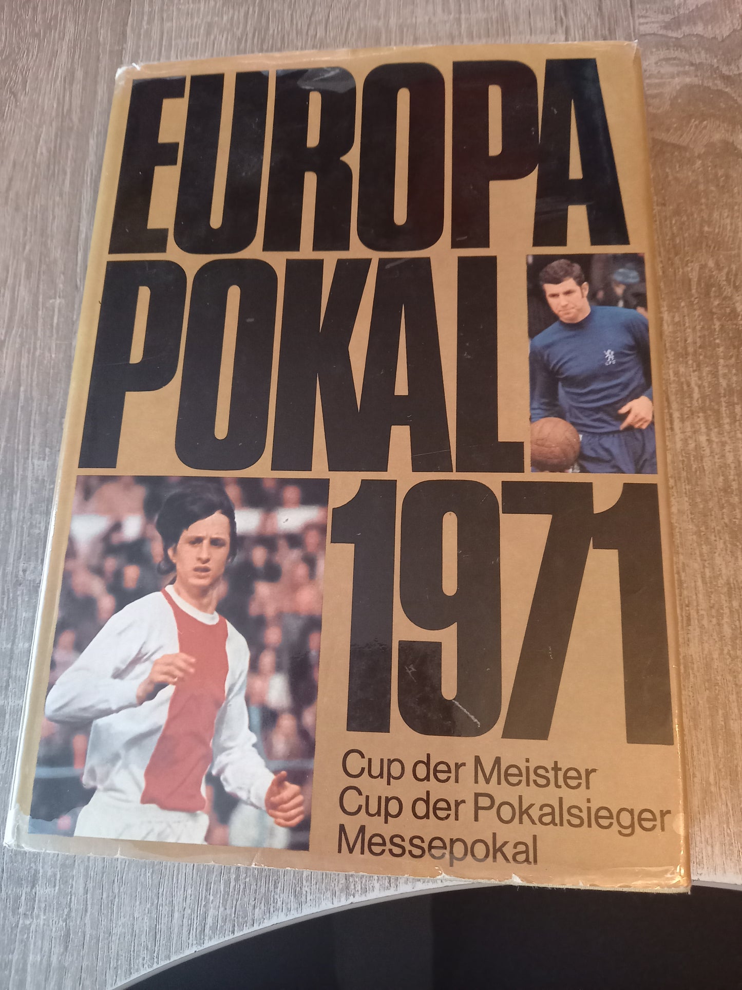 Europapokal 1971 Cup der Meister Cup der Pokalsieger Messepokal von Becker