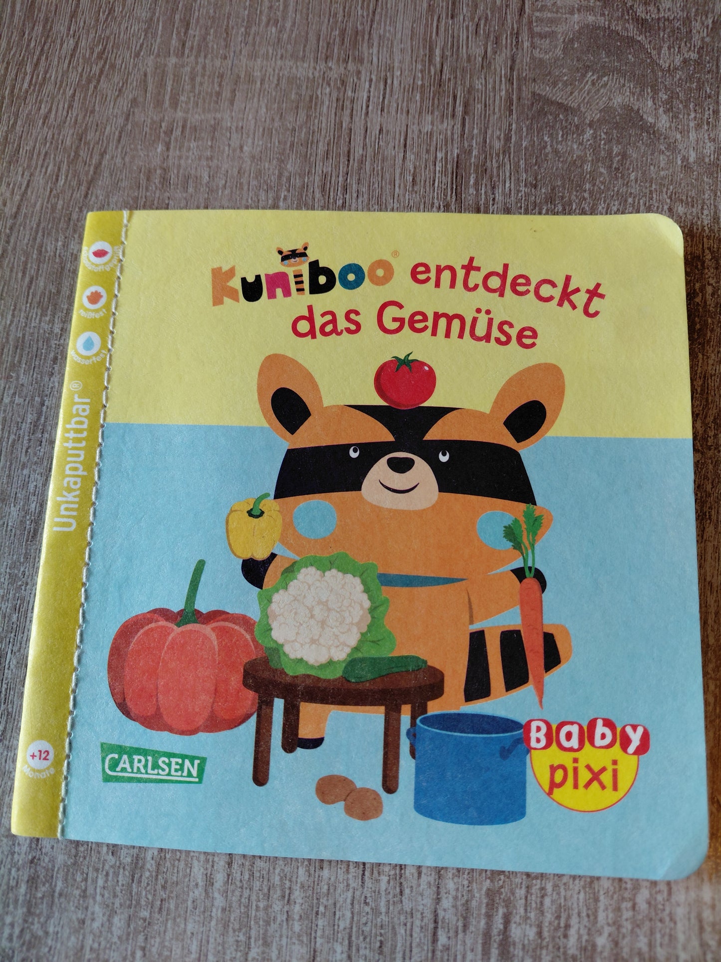 Kunibert entdeckt das Gemüse Unkaputtbar Heft