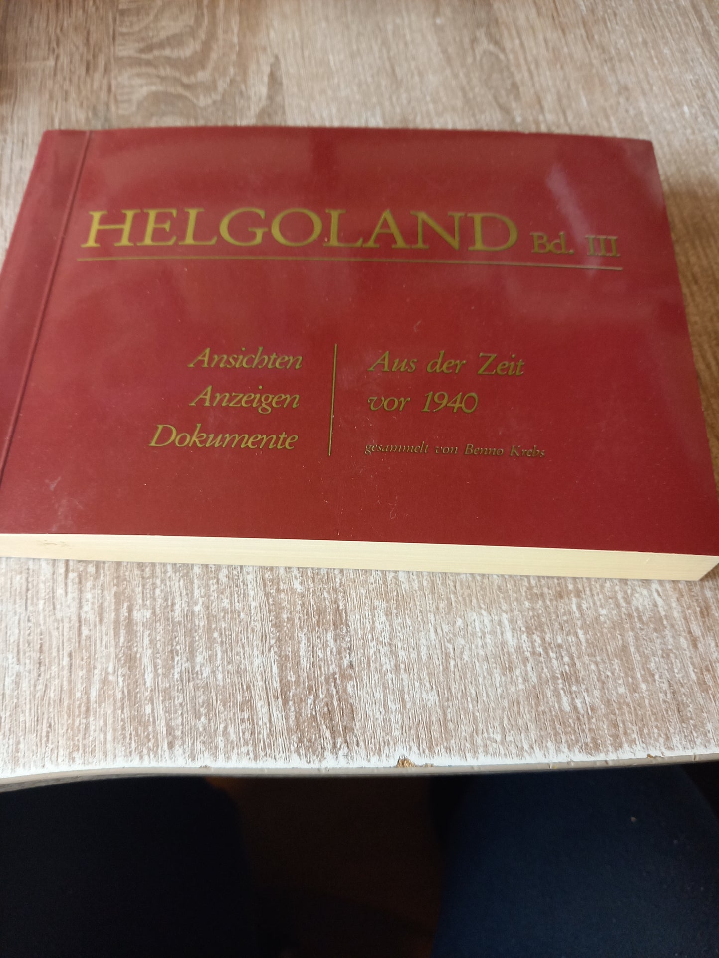 Helgoland Band 3 Ansichten Anzeigen Dokumente Aus der Zeit vor 1940