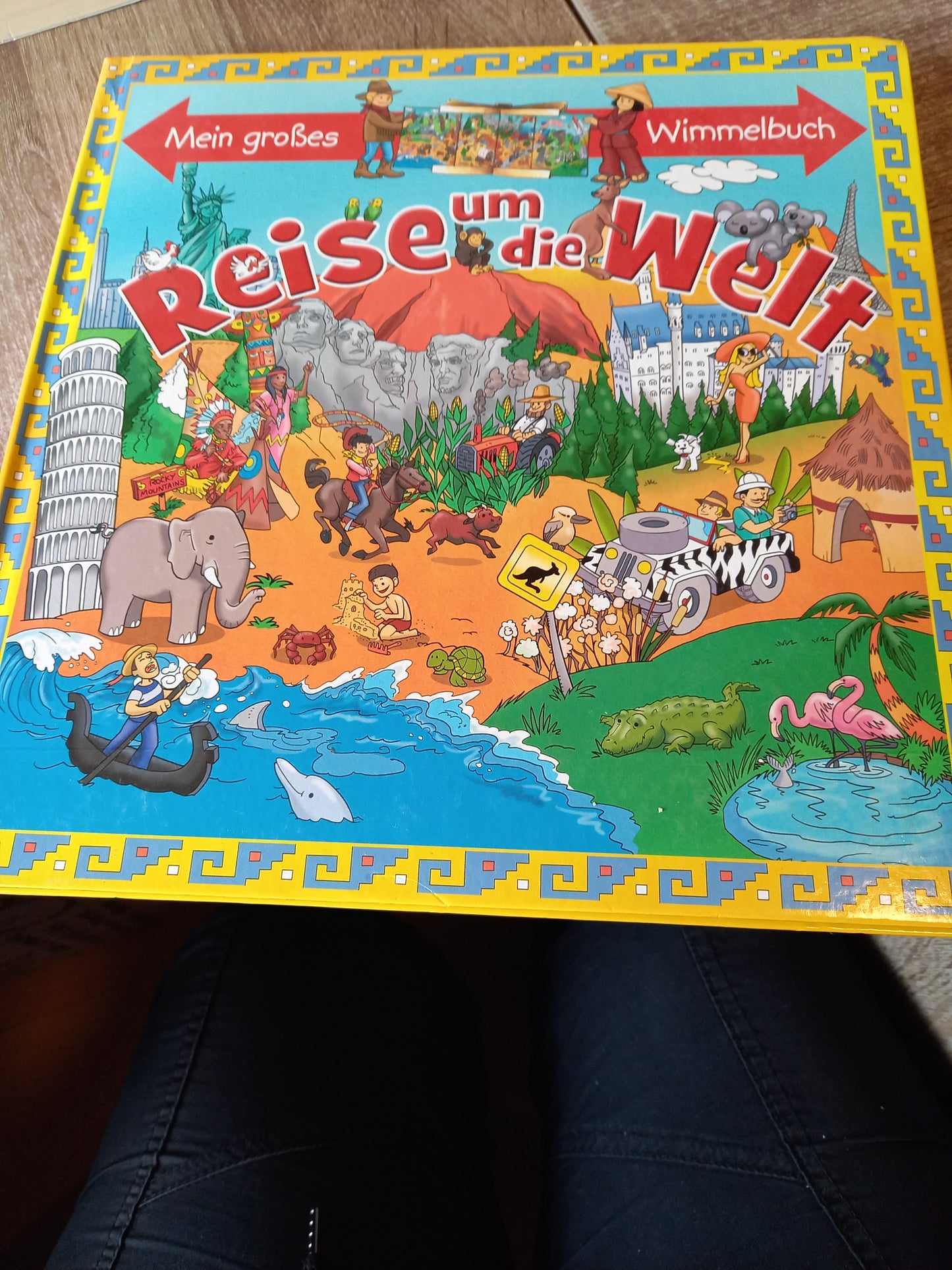 Mein großes Wimmelbuch Reise um die Welt