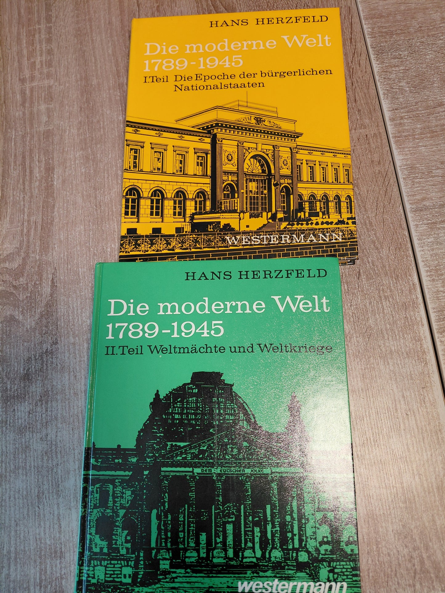 Die moderne Welt 1789-1945 von Herzfeld