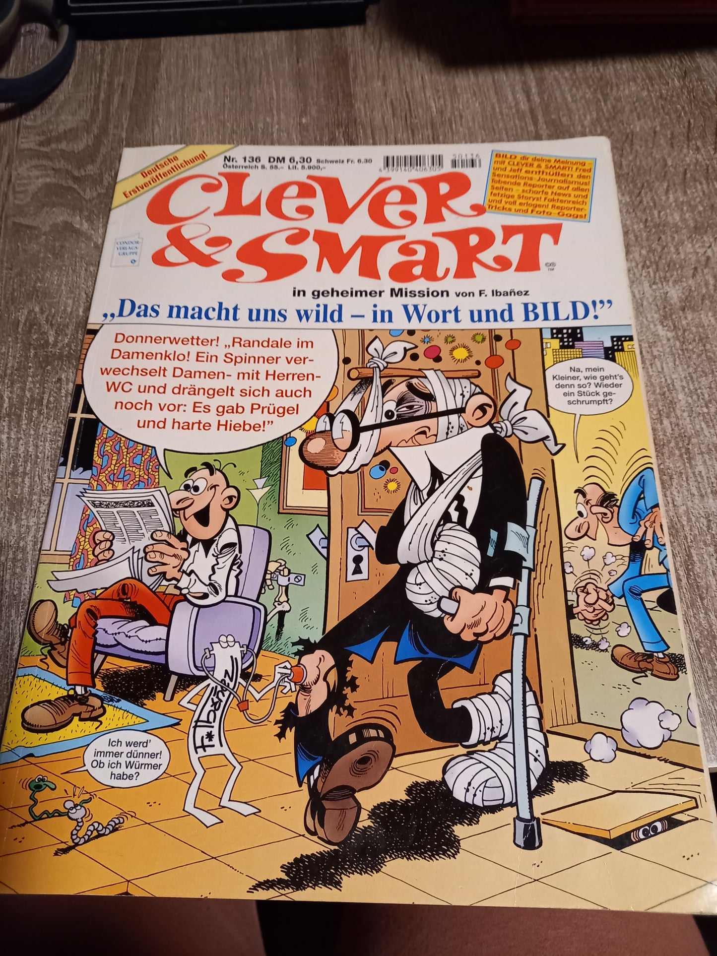 Clever &Smart Das macht uns wild in Wort und Bild Nr 136