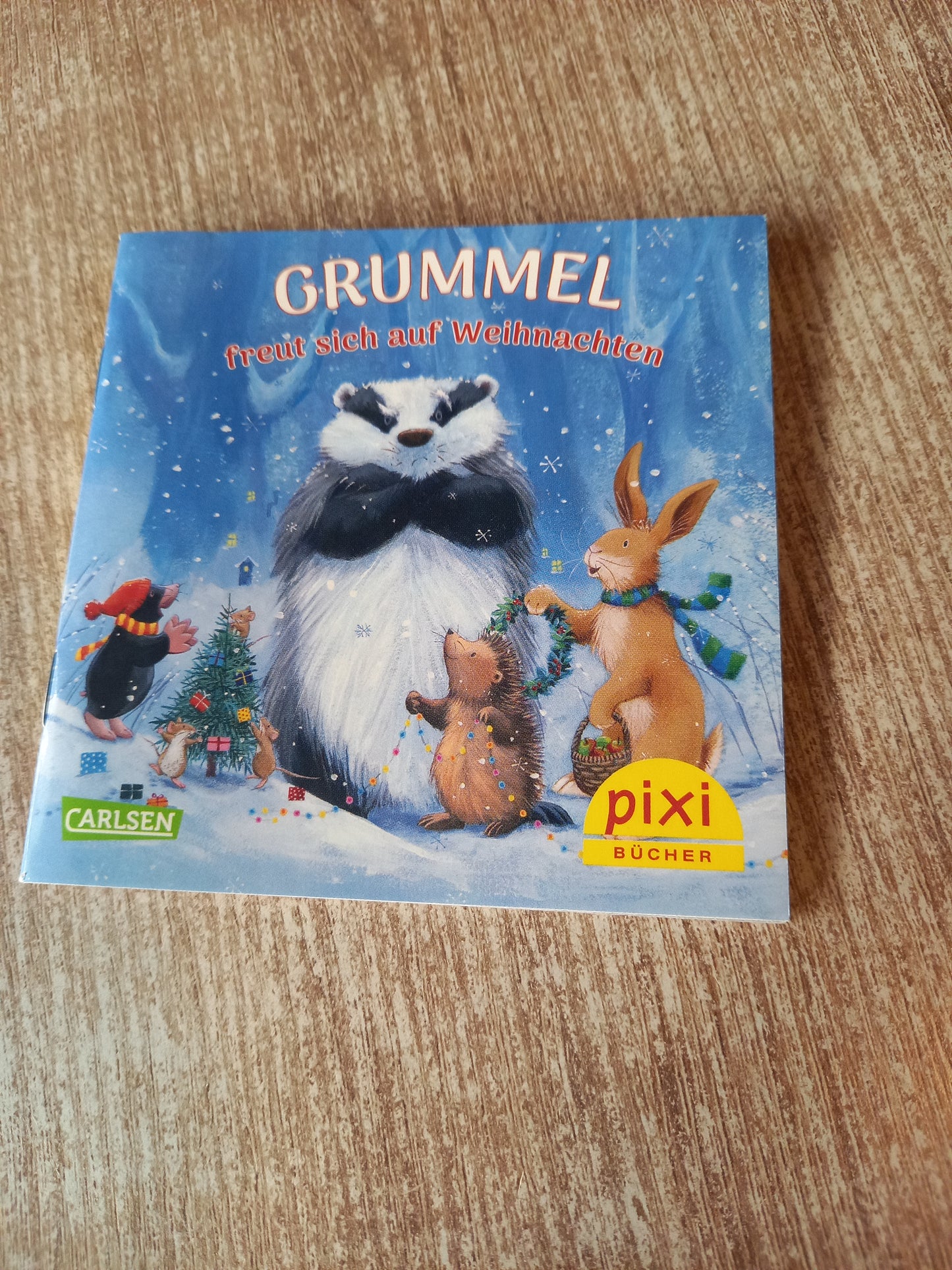 Grummel freut sich auf Weihnachten Pixi