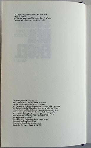 Zorn der Engel.