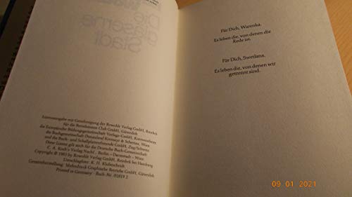 Die gläserne Stadt.