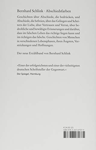 Abschiedsfarben: Geschichten