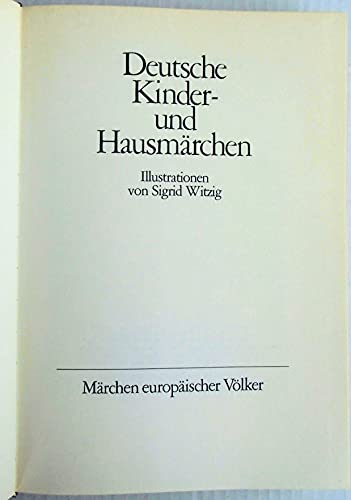 Deutsche Kinder- und Hausmärchen