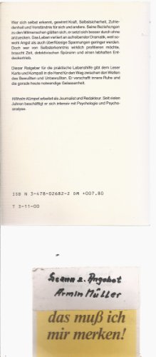 Selbsterkenntnis. Nutzen und Glück der Selbstanalyse.