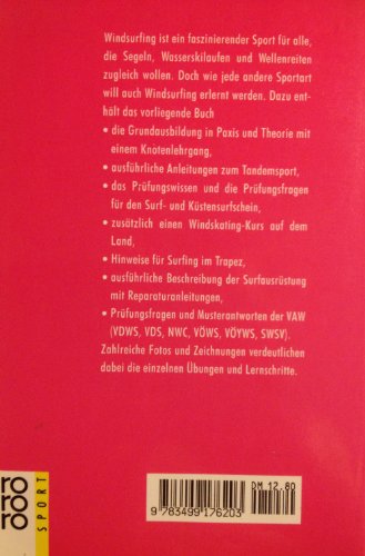Windsurfing für alle. Training, Technik, Taktik. ( rororo sachbuch).