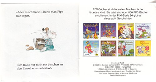 Pips, der Erfinder - Pixi-Buch Nr. 800 - Einzeltitel, ISBN 3551038004 aus Pixi-Serie 96 (ISBN 355105696x)