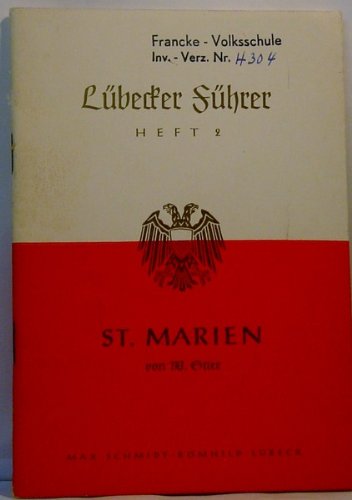 Lübecker Führer. H. 2. St. Marien