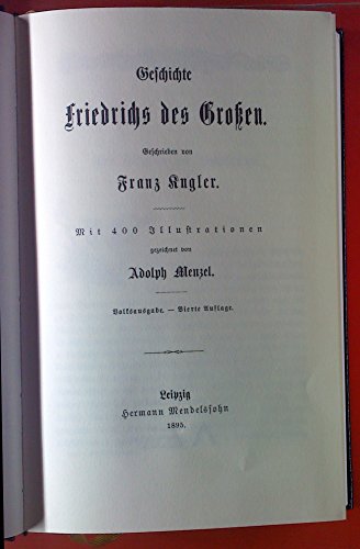 Geschichte Friedrichs des Großen
