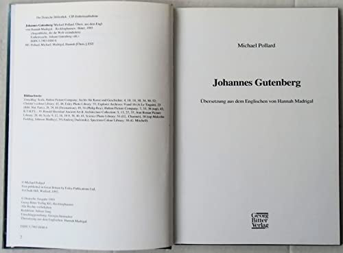 Johannes Gutenberg. Der Buchdruck (Augenblicke, die die Welt veränderten)