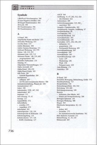 Photoshop 5 Insider. Das komplette Wissen zur Bildbearbeitung am PC und MAC