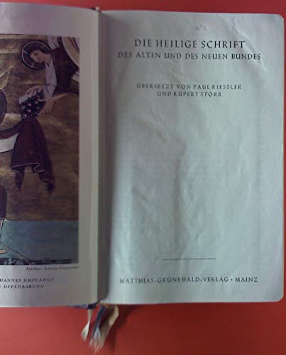 Die Heilige Schrift des Alten und des Neuen Bundes