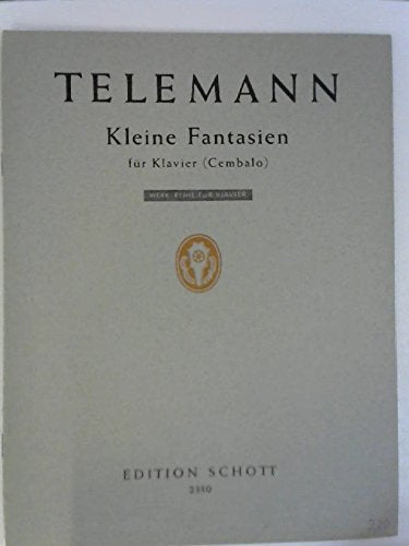 Edition Schott No. 2330 : Kleine Fantasien für Klavier (Cmbalo)