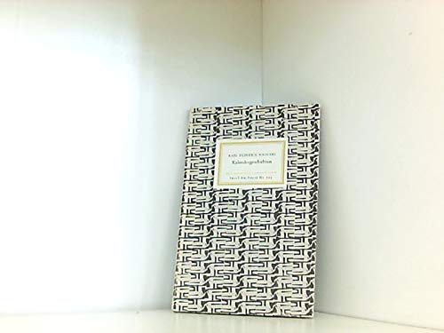 Kalendergeschichten. Insel-Bücherei Nr. 522