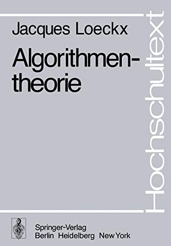 Algorithmentheorie (Hochschultext)