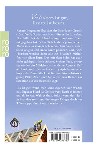 Das Dach muss vor dem Winter drauf: Die Online-Omi baut ein Haus