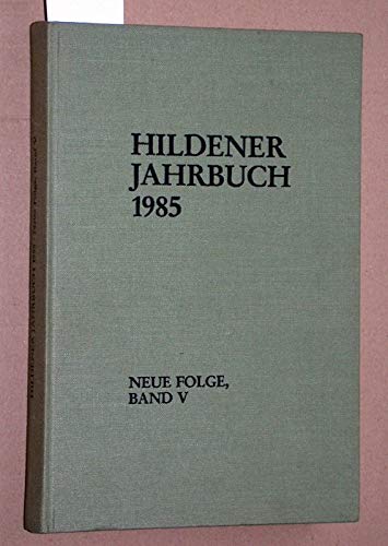 Hildener Jahrbuch 1985. Band V.