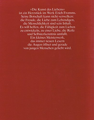 Die Kunst des Liebens.