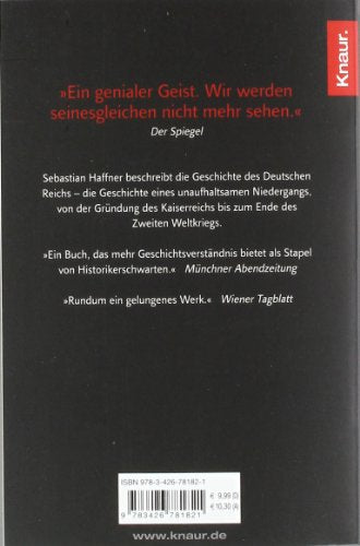 Von Bismarck zu Hitler: Ein Rückblick