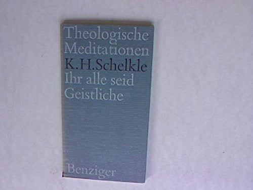 Ihr alle seid Geistliche