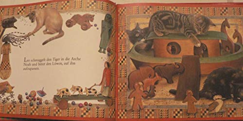 Hier sind Katzen im Spiel