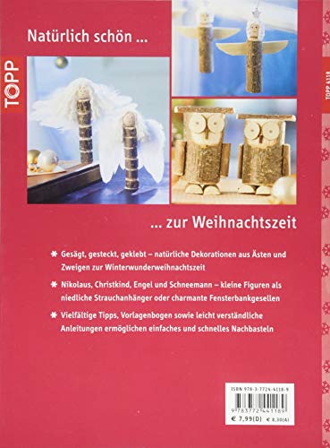 Mini-Astfiguren zur Weihnachtszeit: natürlich und charmant