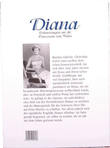 DIANA,ERINNERUNGEN AN DIE PRINZESSIN VON WALES
