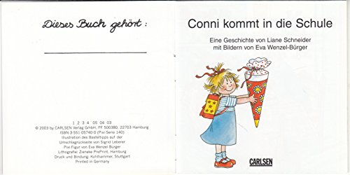 Conni kommt in die Schule - Pixi-Buch Nr. 1201 - Einzeltitel aus PIXI-Serie 140 (aus Kassette)
