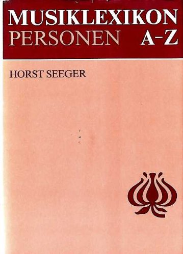 Musiklexikon Personen A - Z