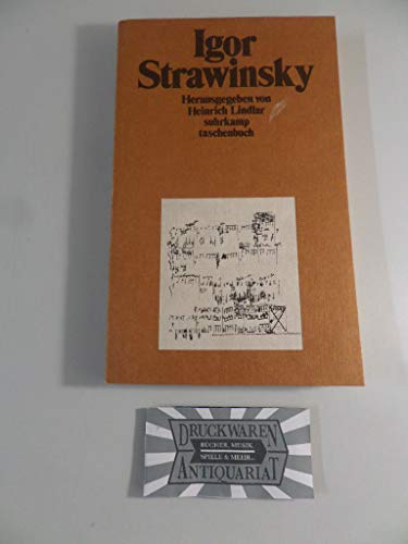 Igor Strawinsky. Aufsätze, Kriterien, Erinnerungen.
